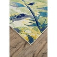thumbnail image 4 of Feizy Brixton Modern Floral & Botanical, Green/Blue/Ivory, 8' x 11' Area Rug Easy Care Stain Resistant Fade Resistant Tropical Distressed Floor Rug for Living room Bedroom, 4 of 5