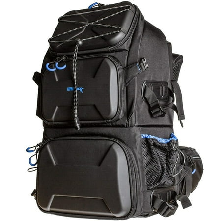 Ultimaxx Heavy Duty Professional Deluxe Camera Backpack with 3 Hard Shell Armored Front Panels Rain Cover & So Much More