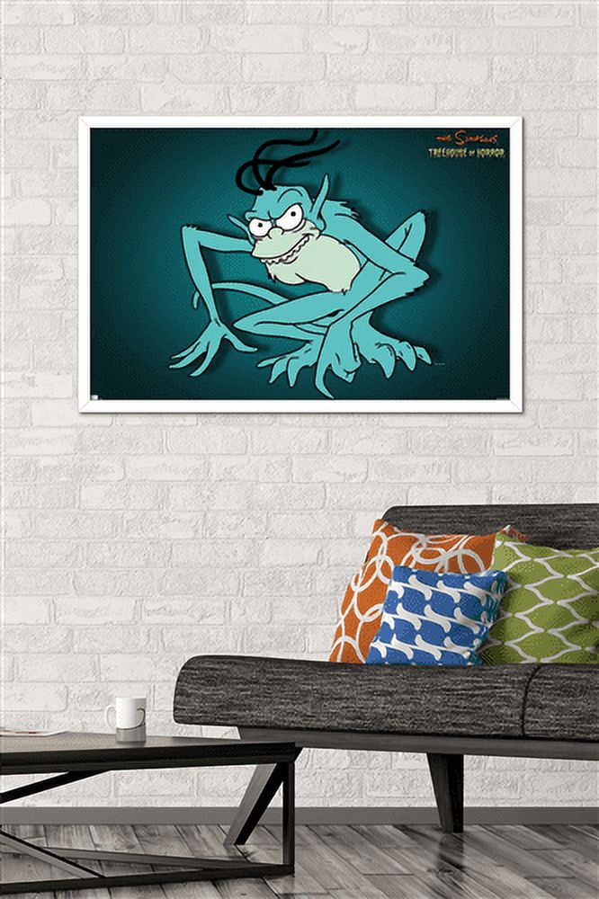 The Simpsons: Treehouse of Horror - Gremlin Wall Poster, 22.375" x 34", Framed