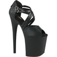 thumbnail image 1 of Women's Pleaser Flamingo 865 Heeled Platform Sandal, 1 of 2