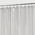 Clear Black Stall Shower Curtain Liner with 3 36" x 72