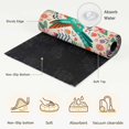 thumbnail image 3 of Hallway Runner Rug 2x6ft Turquoise Birds Washable Runner Rug Non Slip Soft Non-Shedding Low-Profile Retro Farmhouse Colorful Flowers Herbs Long Bathroom Floor Carpet Rugs for Kitchen Entryway Bedside, 3 of 8