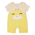 thumbnail image 1 of Pañalero Baby Creysi para Niño Cuello Redondo Estampado Jirafa Amarillo Talla 6 M, 1 of 4