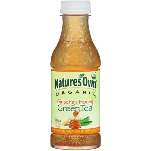 Nature's Own Organic Ginseng & Honey Green Tea, 16 fl oz