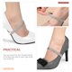 thumbnail image 4 of FELTECHELECTR 4 correas reemplazables para zapatos de tacón alto, decoración de cordones para zapatos de tacón alto, 4 of 6