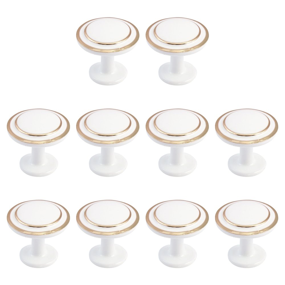 Zinc Alloy Drawer Knobs 31mm Metal Round Dresser Knobs Pull Handle for