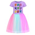 thumbnail image 4 of Vestido de verano para niñas de Inside Out, 2024, JOY SADNESS, ropa para niñas pequeñas, vestidos casuales de manga corta, vestidos de fiesta de boda para niñas pequeñas, 4 of 4