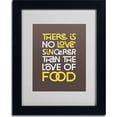 thumbnail image 2 of Trademark Fine Art "Sincere Love of Food III" Canvas Art by Megan Romo, Black Frame, 2 of 3