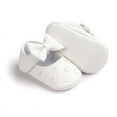 thumbnail image 2 of Toddler Baby Girls Soft Soled Bow-knot Crib Shoes First Walkers Newborn Cute Non-slip Prewalker, 2 of 6