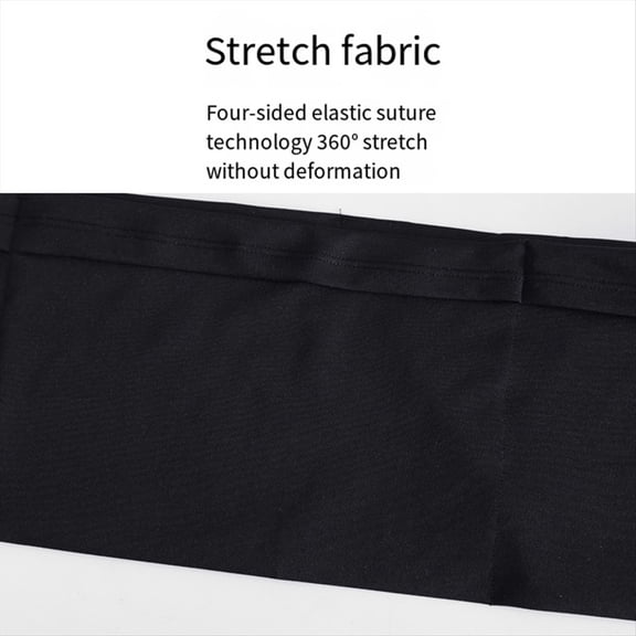 Unisex Running Belt, Travel Money Fanny Pack for Women Fits All Size Phone, Passport, and More Black XL