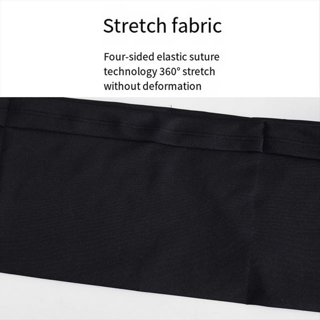 Cinturón para Correr Unisex, Cinturón para Dinero de Viaje, Riñonera para Mujer, SApto para Todos los Tamaños de Teléfono, Pasaporte y Más, Negro M