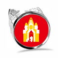 thumbnail image 1 of Turisticos en Camboya Temple firme Anillo de compromiso de boda de amor ajustable Unbranded M, 1 of 3