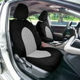 thumbnail image 5 of For 2018-2022 Toyota Camry FH Group Neoprene Custom Fit Waterproof Car Seat Covers  - Front Gray, 5 of 5