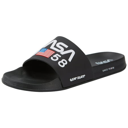 

iFARADAY Men s Slide Sandals Comfort Lightweight Summer Beach Sandals Shoes Black Size 13