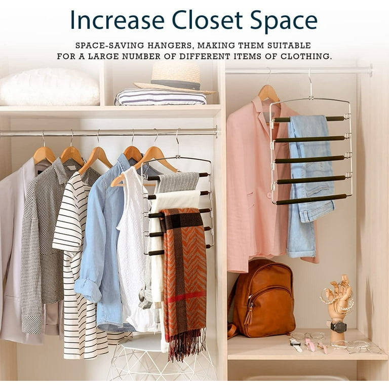 Space saving hangers for pants deals