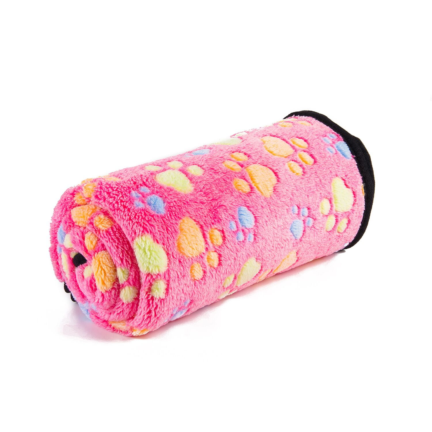 Home Warming Puppy Fleece Throw Print Small Dog Blanket 76*52cm