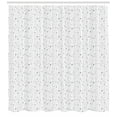 thumbnail image 3 of Ambesonne Black and White Shower Curtain, Classic Stripes, 69"Wx84"L, Black and White, 3 of 3