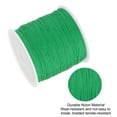 thumbnail image 4 of Unique Bargains 0.8mm x 109 Yard Nylon Satin Cord 0.8mm Beading String Braided Rope, Green, 4 of 6