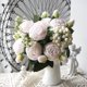 thumbnail image 5 of 2pc Beautiful Artificial Silk Fake Flowers Wedding Valentines Bouquet Bridal Decor, 5 of 7