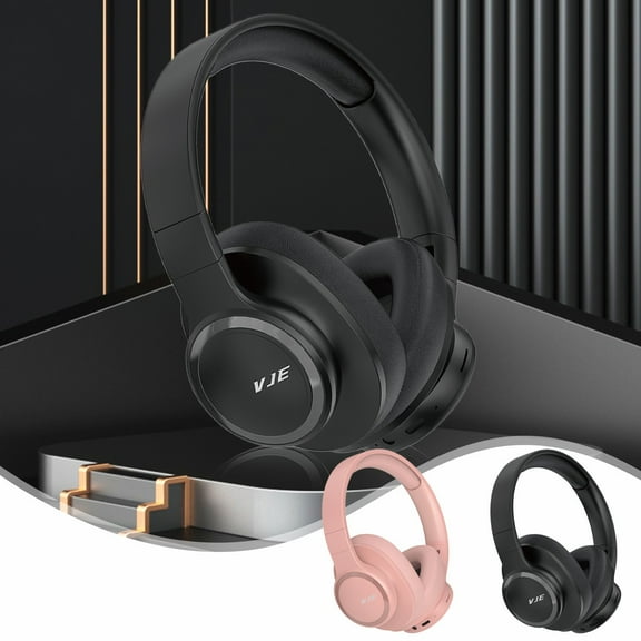 Jacenvly 2024 New and Trending Bluetooth 5.3 Headworn Wireless Headphones Hifi Sound Quality Hd Call Foldable Design Bluetooth Headphones