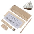 thumbnail image 5 of 1:120 DIY Wooden Assembly Sailing Ship Model Classic Sailing Boat Puzzle T jbdAL, 5 of 10
