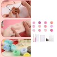 thumbnail image 2 of 10/12 Color Craft Wool Felted Set Needle Felting Set with Felting Needle, 2 of 15