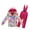 05Pink, variant on Hicidod Kids Ski Suit Thicken Winter Warm Snowboarding Snowsuit Waterproof Fashion Printed Toddler Jacket And Pants 2 Piece Sets