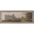 thumbnail image 2 of Sir Jeffry Wyatville 24x12 Gold Ornate Framed and Double Matted Museum Art Print Titled - Lilleshall, Shropshire; East View (1826), 2 of 4