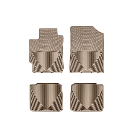 WeatherTech All-Weather Floor Mats compatible with 2007-2011 Toyota Camry - 1st & 2nd Row, Tan