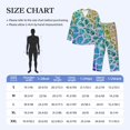 thumbnail image 3 of KLL Rainbow Glitter Sleepwear Mens Flannel Pajamas,Long Cotton Pj Set, 3 of 7