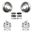 thumbnail image 1 of Transit Auto Rear Disc Brake Caliper Rotors and Ceramic Pads Kit for Car Toyota Tundra Sequoia KC8-100100T, 1 of 11