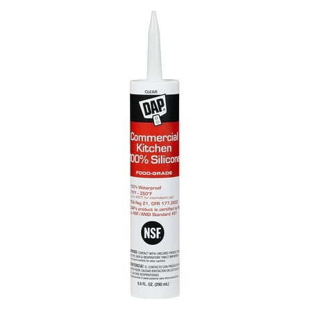Dap Commercial Kitchen 100% Silicone Sealant 7079808658