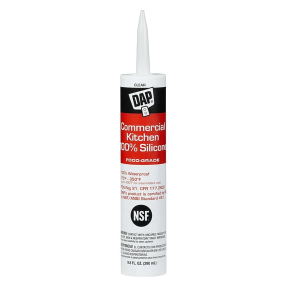 Dap Commercial Kitchen 100% Silicone Sealant 7079808658