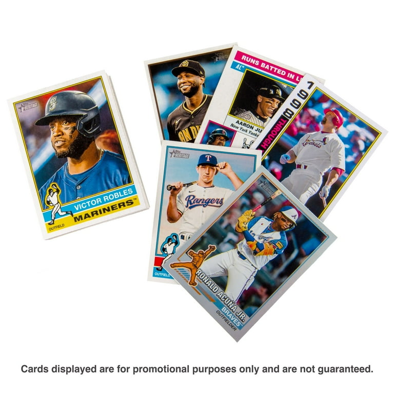 25 TOPPS HERITAGE BASEBALL HANGER BOX - Walmart.com