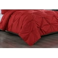 thumbnail image 3 of Cottonesque 100% Cotton Pintuck Duvet Cover Mini Set, 3 of 5