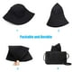 thumbnail image 4 of Sombrero de cubo para mujeres y hombres, gorra reversible de algodón para verano, playa, estilo de color sólido(Naranja)(), 4 of 5
