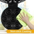 thumbnail image 2 of PENGXIANG Mini Donut Maker Machine for Kid-Friendly Breakfast  Snacks  Desserts & More with Non-stick Surface  Makes 7 Doughnuts, 2 of 8