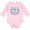 AD-Pink, variant on Inktastic My Yaya Loves Me with Hearts and Flowers Boys or Girls Long Sleeve Baby Bodysuit