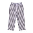 thumbnail image 5 of Asgosdo Women Capris Pants High Waisted Side Slit Striped Casual Basic Beach Vacation Pants with Pockets, 5 of 5