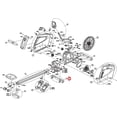 thumbnail image 2 of Hydra Fitness Exchange Mid Foot Stabilizer Assembly 1000300290 Works with Oxford 5 - AR50B Rower, 2 of 2