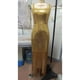 thumbnail image 3 of Vestido Maxi Ajustado Vestido de fiesta de noche para mujer, sin espalda, con purpurina, sexy, delgado, largo, con borlas (dorado S) Ygjytge para Mujer oro T M, 3 of 8