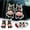 C#20PC, variant on 20 Pcs 3D Shiba Inu Dog Belly Stickers, Super Soft Silicone Anti-Collision Stickers, Cute Dog Belly Sticker as Car Door Protector, Table Edge Protector & Cute Decor Sticker for Home and Car