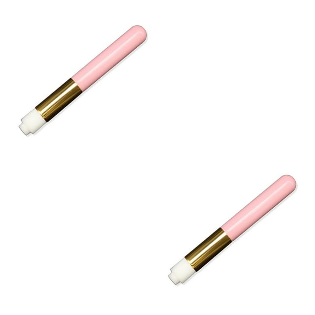 Transemion Lash Shampoo for Lash Extensions Nose Brushes Make-up Flat Flower Head Type 4 2Set