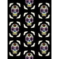 thumbnail image 2 of Prime, Marcus 25x32 Black Ornate Wood Framed with Double Matting Museum Art Print Titled - Calavera Walls, 2 of 4