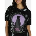 thumbnail image 4 of Hocus Pocus Women’s Binx Graphic Tee, Sizes XXS-XXL, 4 of 5