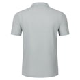 thumbnail image 5 of StSilkitty Men's 2 Piece Casual Outfits Solid Color Short Sleeve Collared V Neck Shirts and Drawstring Shorts Sets Lightweight Comfy Set, 5 of 6