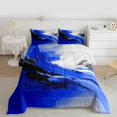 thumbnail image 2 of Manfei Boys Girls Oil Painting Full Size Comforter Sets 3-Piece,Abstract Gradient Bedding Comforter Set,Graffiti Splash Lightweight Bedding Sets,Microfiber Bedroom Decor,Reversible, 2 of 8