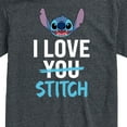 thumbnail image 3 of Lilo & Stitch - I Love Stitch - Men's Short Sleeve Graphic T-Shirt, 3 of 5