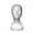 White, variant on solautey Female Foam Mannequin Head for Wig & Hat Display - Realistic Foam Head with Stable Base for Hairstyling, Jewelry, White Foam Wig Head