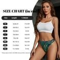 thumbnail image 2 of Thongs for Women - Jelly Fish No Show Seamless Womens Thongs Underwear, Soft Stretch G String Thongs for Women,Cuteness Ladies Thong Bikini Panties Briefs, 2 of 5